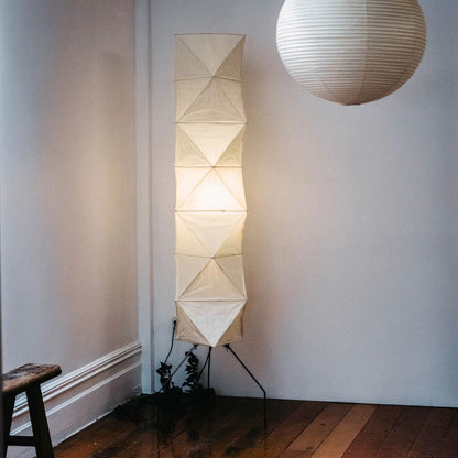 Lampadaire en Papier de Riz - Élégance Minimaliste pour Salon et Chambre