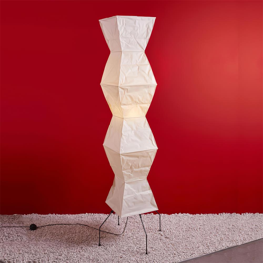 Lampadaire en Papier de Riz - Élégance Minimaliste pour Salon et Chambre