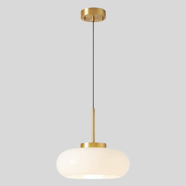 Chandelier Moderne en Cuivre et Verre - Éclairage Vintage Élégant pour Salon et Chambre
