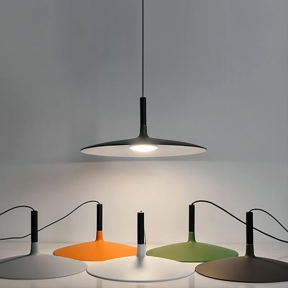 Suspension LED Plate Solen - Éclairage Moderne et Minimaliste