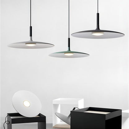 Suspension LED Plate Solen - Éclairage Moderne et Minimaliste