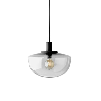 Suspension Moderne en Verre et Métal – Lampe Globe Élégante pour Cuisine et Salle à Manger