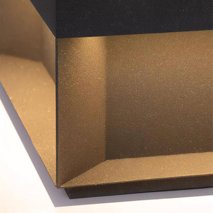 Lampe de Colonne Solaire Extérieure - Éclairage Résistant aux Intempéries avec LED