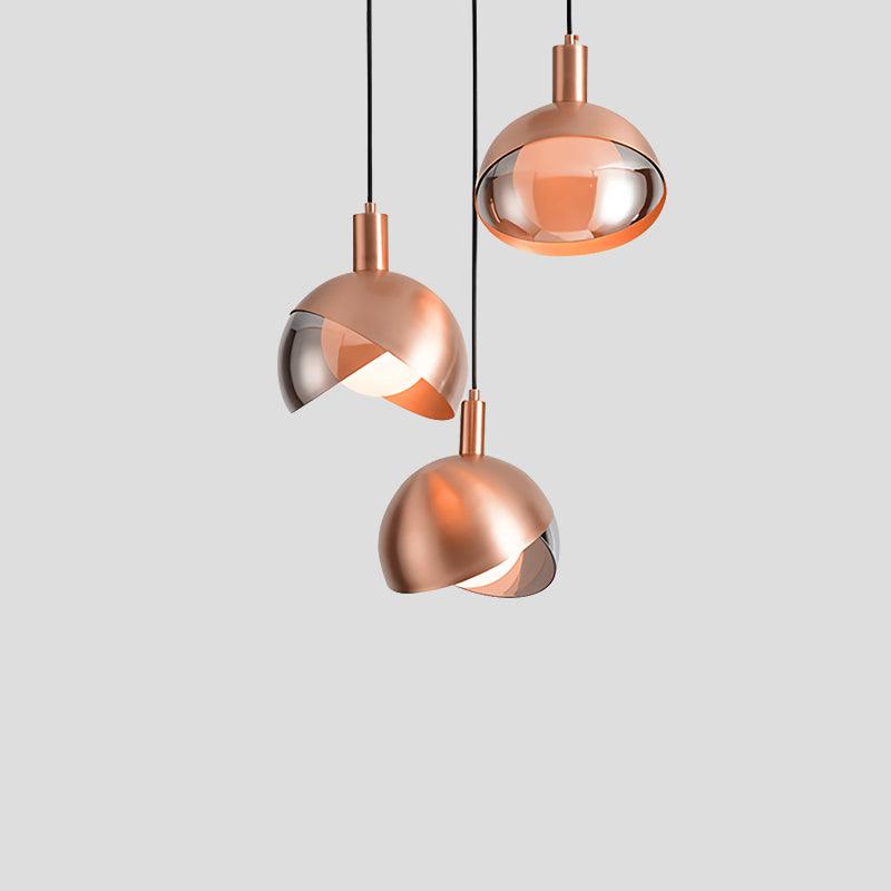 Suspension Moderne - Lampe Minimaliste en Métal et Verre, Design Urbain