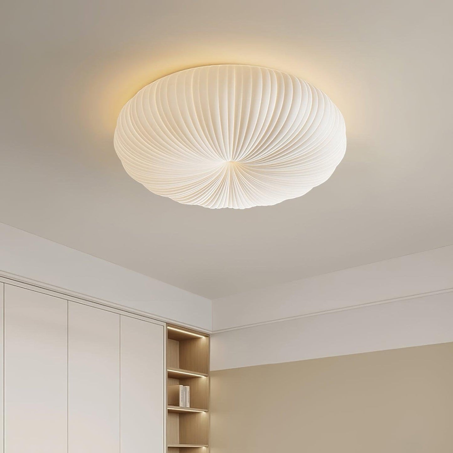 Plafonnier LED Robby - Design Élégant en Métal et Acrylique avec Télécommande - Lumière Ajustable