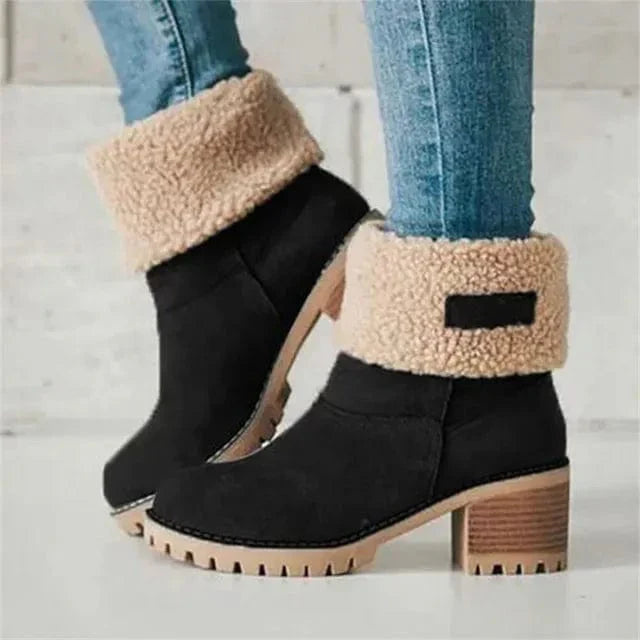 Bottes Hiver OrthoFrost – Chaudes, Imperméables et Orthopédiques, Confort et Soutien Postural