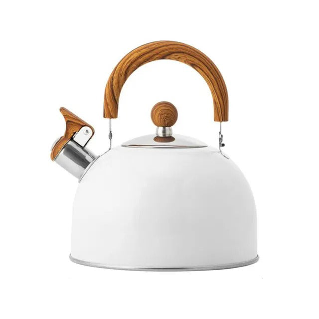 Bouilloire en Acier Inoxydable à Sifflet – Design Élégant et Capacité 2,5L/3L