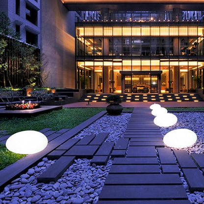 Lampe de Jardin Cobblestone – Éclairage Extérieur Étanche avec Télécommande et 16 Couleurs LED