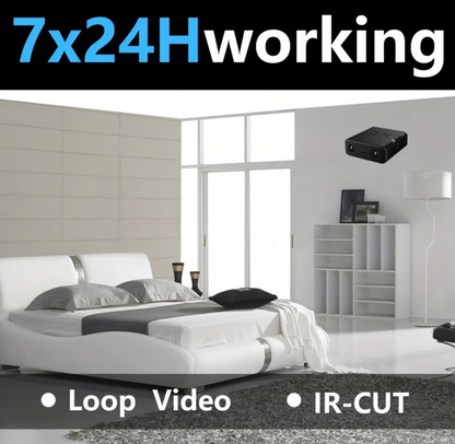 Caméra Vidéo HD avec WiFi et Audio – Surveillance Discrète et Haute Définition