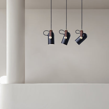 Suspension Industrielle Karronade - Lampe Design Marine en Métal et Fer pour Salon et Bureau