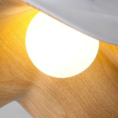 Suspension Casia Unique – Design Lotus avec Finition en Métal et Résine