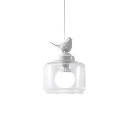 Suspension Élégante à Motif Oiseau – Design Naturel et Moderne