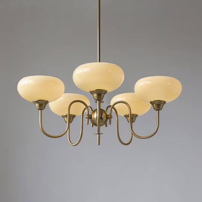 Chandelier Luxe en Verre et Métal – Élégance et Raffinement pour Votre Intérieur