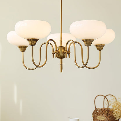 Chandelier Luxe en Verre et Métal – Élégance et Raffinement pour Votre Intérieur