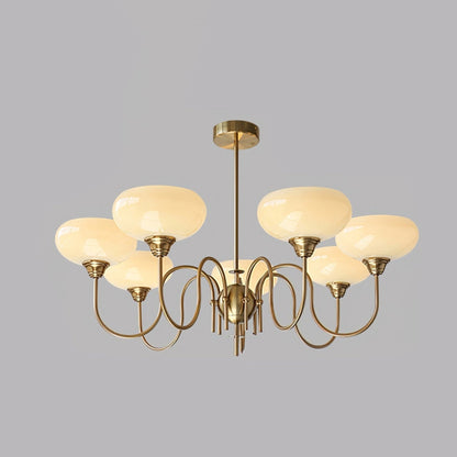 Chandelier Luxe en Verre et Métal – Élégance et Raffinement pour Votre Intérieur