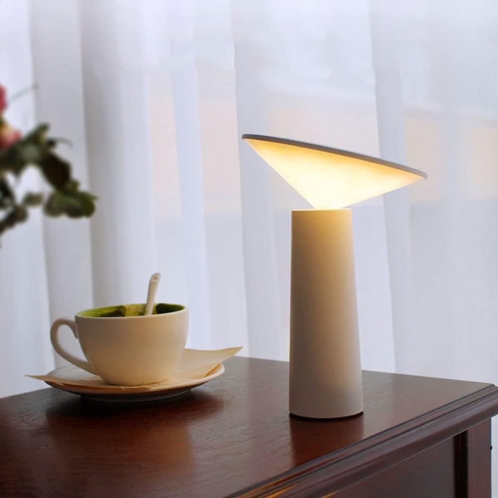 GlowBeam - Lampe de Table LED Moderne avec Tête Rotative
