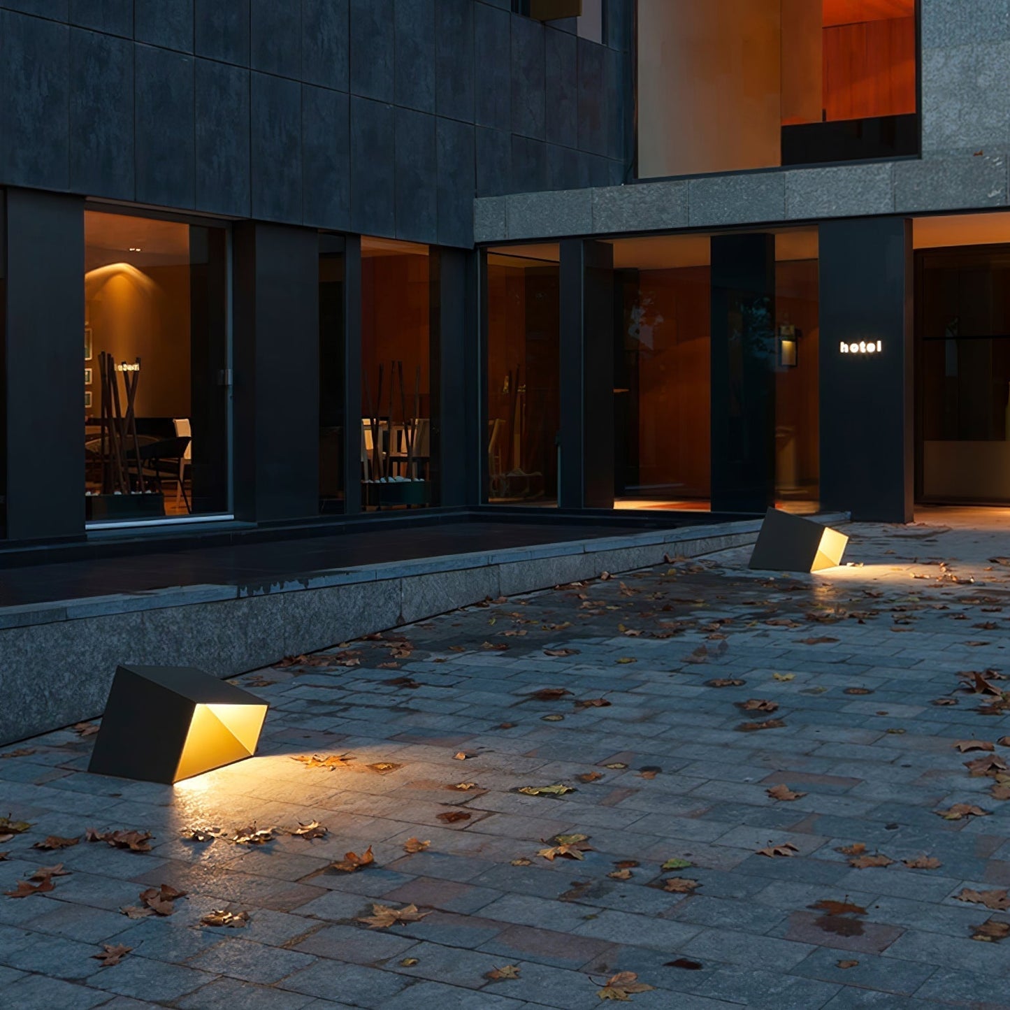 Lampe Solaire Extérieure Cube Garden - Éclairage LED Compact et Résistant pour Votre Jardin