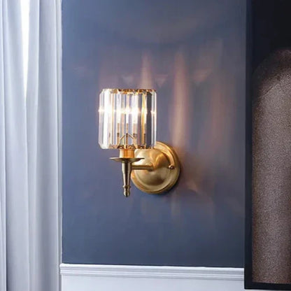 Applique Murale Vintage Luxe en Cristal – Élégance et Raffinement