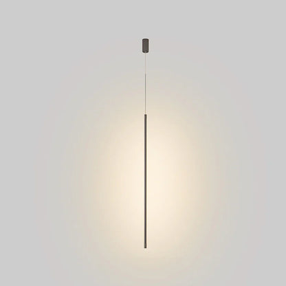 Suspension LED Longue Minimaliste en Aluminium – Lampe Moderne et Élégante