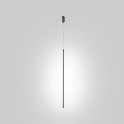 Suspension LED Longue Minimaliste en Aluminium – Lampe Moderne et Élégante