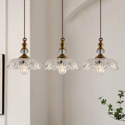 Suspension Murale Mini-Kücheninsel en Verre et Métal – Style Rétro Élégant