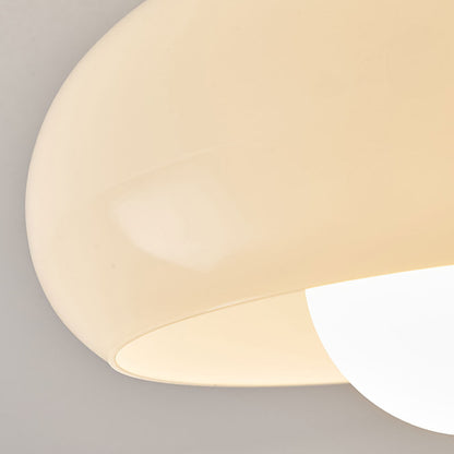 Blanc vintage Petit plafonnier de couloir