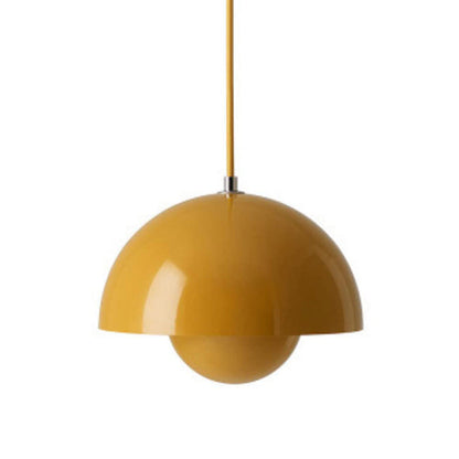 Suspension Auroraglo V2 - Lampe Moderne en Forme de Pot de Fleurs pour Chambre, Éclairage LED, Design Scandinave