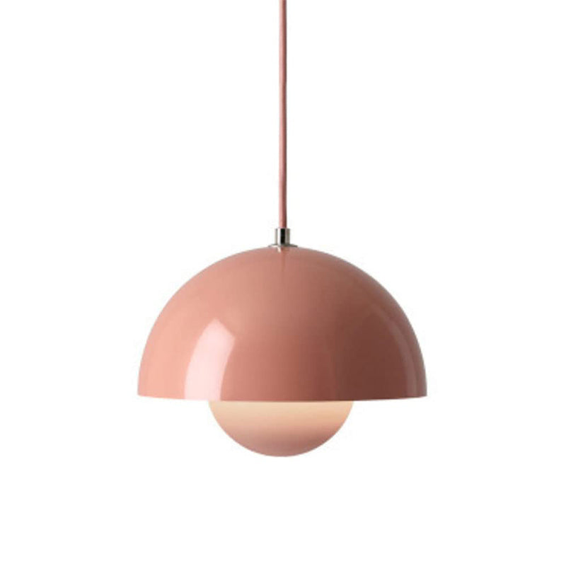 Suspension Auroraglo V2 - Lampe Moderne en Forme de Pot de Fleurs pour Chambre, Éclairage LED, Design Scandinave