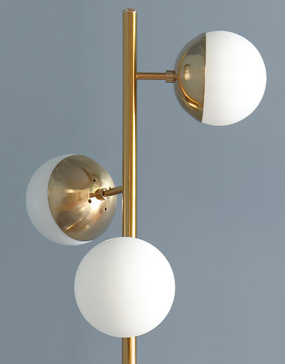 Lampe Arbre LED Doppler – Élégance Moderne avec Boules en Verre
