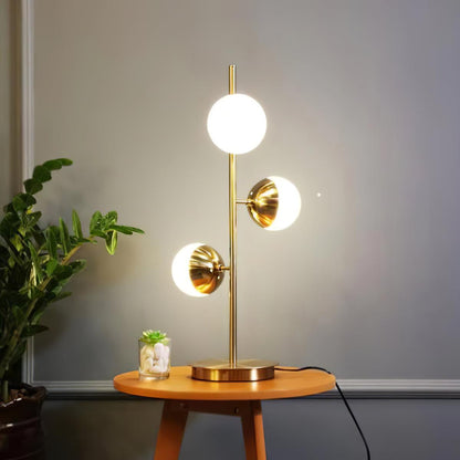 Lampe Arbre LED Doppler – Élégance Moderne avec Boules en Verre