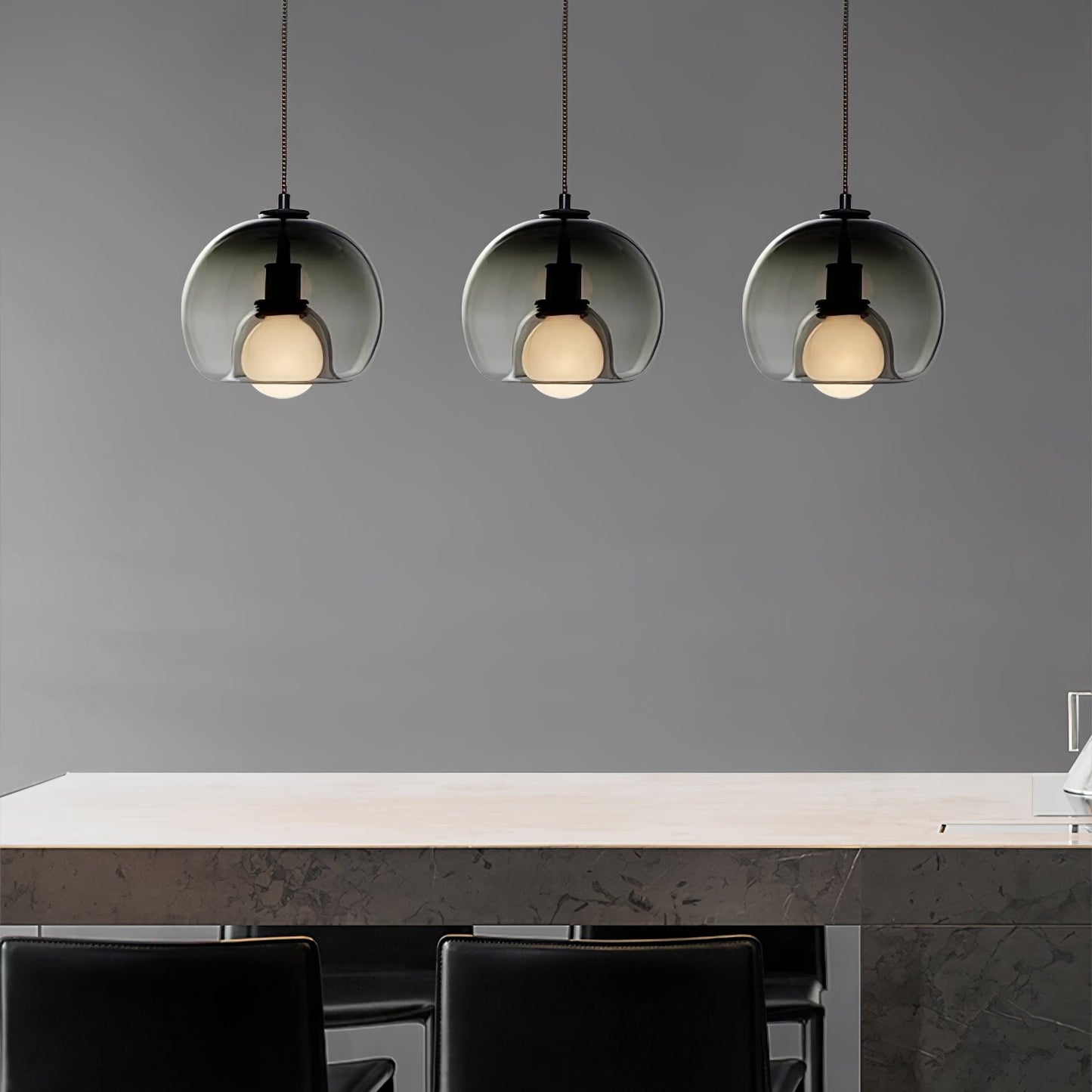 Lampe Suspendue Eres - Design Minimaliste avec Éclairage LED Diffus pour Espaces Modernes