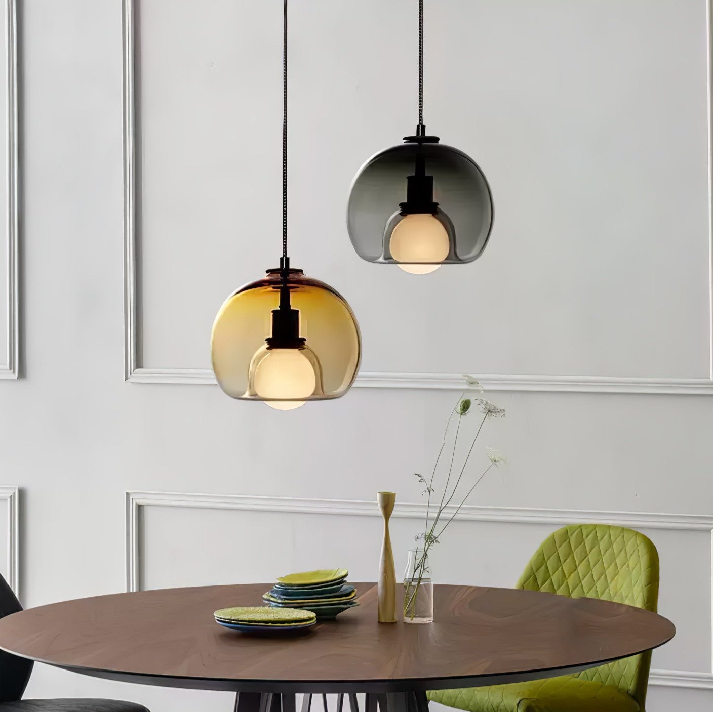 Lampe Suspendue Eres - Design Minimaliste avec Éclairage LED Diffus pour Espaces Modernes