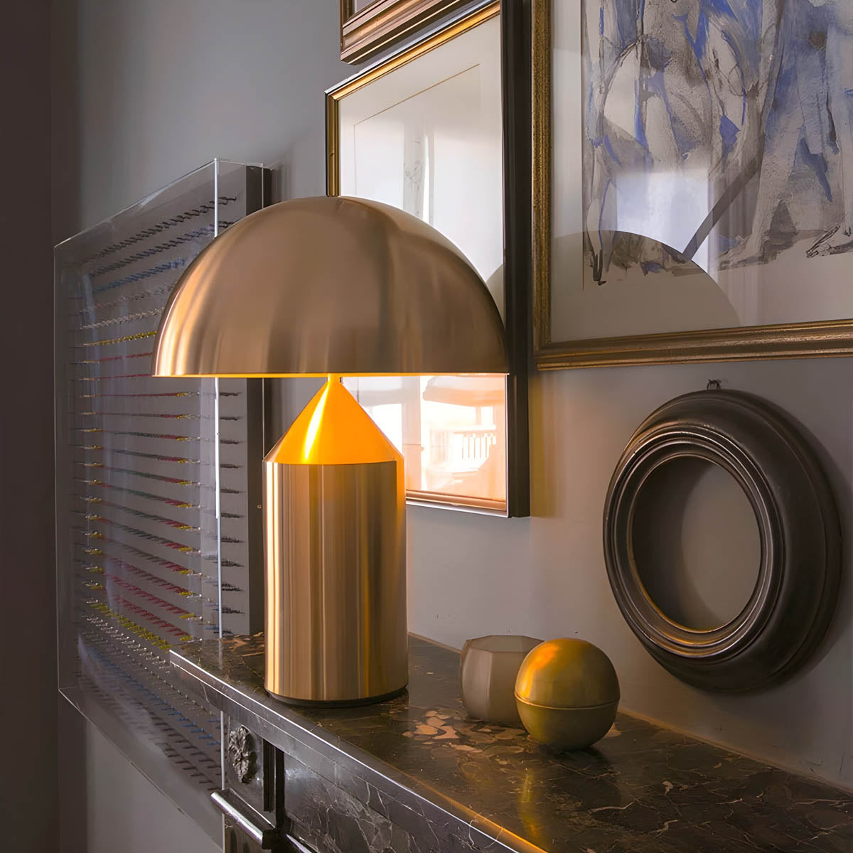 Lampe de Table Estilo - Design Vintage et Moderne avec Éclairage LED