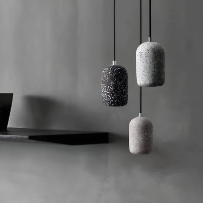 Lampe Pendante Ferro Industrielle en Zement et Verre - Éclairage Moderne pour Intérieur