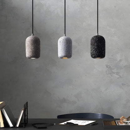 Lampe Pendante Ferro Industrielle en Zement et Verre - Éclairage Moderne pour Intérieur