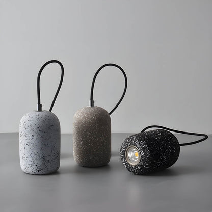 Lampe Pendante Ferro Industrielle en Zement et Verre - Éclairage Moderne pour Intérieur