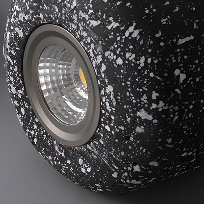 Lampe Pendante Ferro Industrielle en Zement et Verre - Éclairage Moderne pour Intérieur