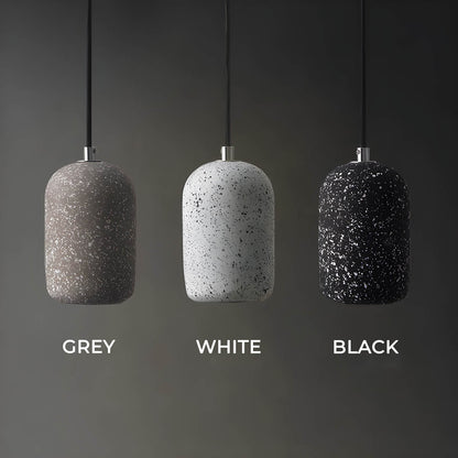 Lampe Pendante Ferro Industrielle en Zement et Verre - Éclairage Moderne pour Intérieur