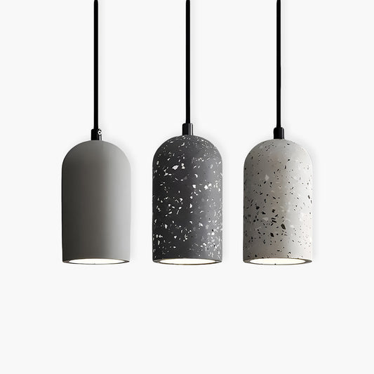 Suspension Moderne en Béton FORGI - Lampe Industrielle LED Design