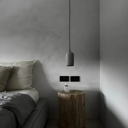 Suspension Moderne en Béton FORGI - Lampe Industrielle LED Design