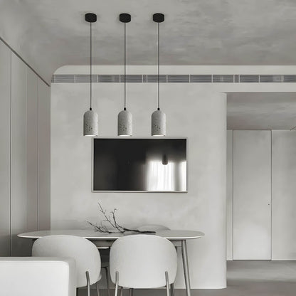 Suspension Moderne en Béton FORGI - Lampe Industrielle LED Design