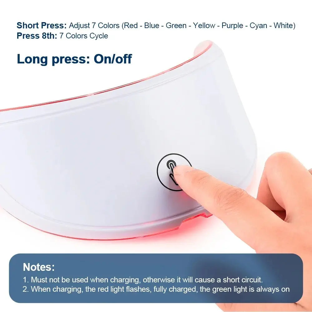 Masque LED CouLift | Rajeunissement et Fermeté du Cou à Domicile
