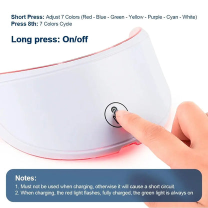 Masque LED CouLift | Rajeunissement et Fermeté du Cou à Domicile