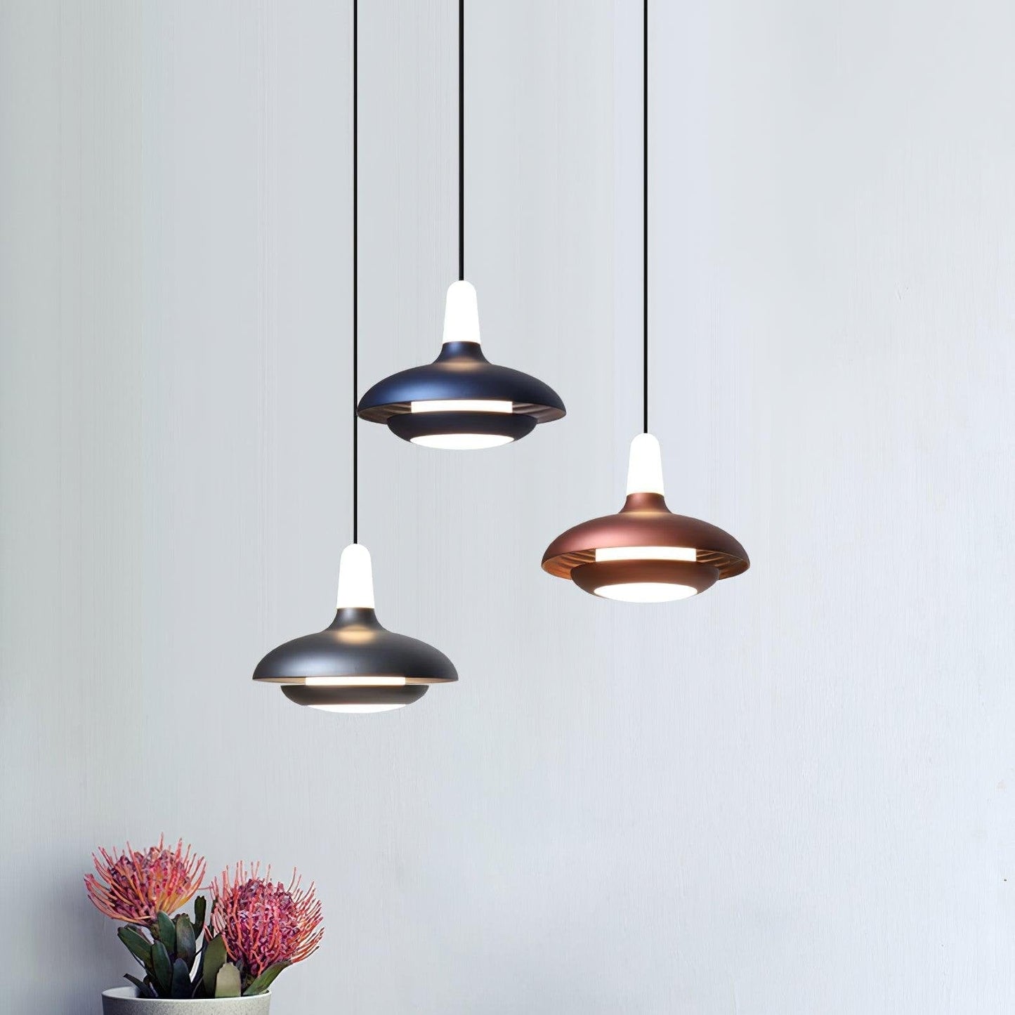 Lampe Pendante Fiji Moderne LED – Éclairage Tropical pour Cuisine et Salon