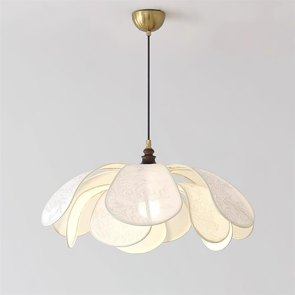 Florina Pendelleuchte – Elegante Blumen-Inspiration, Modernes Design, E26/E27 Fassung, LED Kompatibel