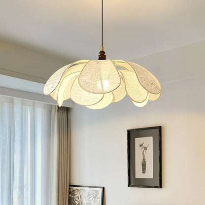 Florina Pendelleuchte – Elegante Blumen-Inspiration, Modernes Design, E26/E27 Fassung, LED Kompatibel