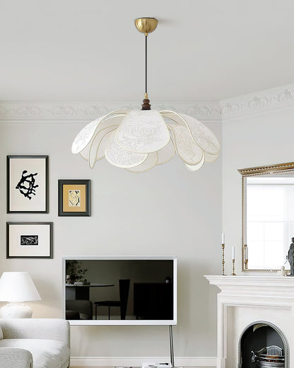 Florina Pendelleuchte – Elegante Blumen-Inspiration, Modernes Design, E26/E27 Fassung, LED Kompatibel