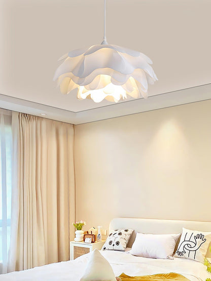 Lampe Pendante Blanche en Forme de Fleur – LED