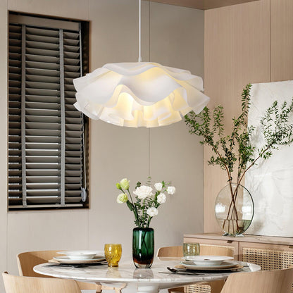 Lampe Pendante Blanche en Forme de Fleur – LED