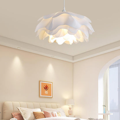 Lampe Pendante Blanche en Forme de Fleur – LED